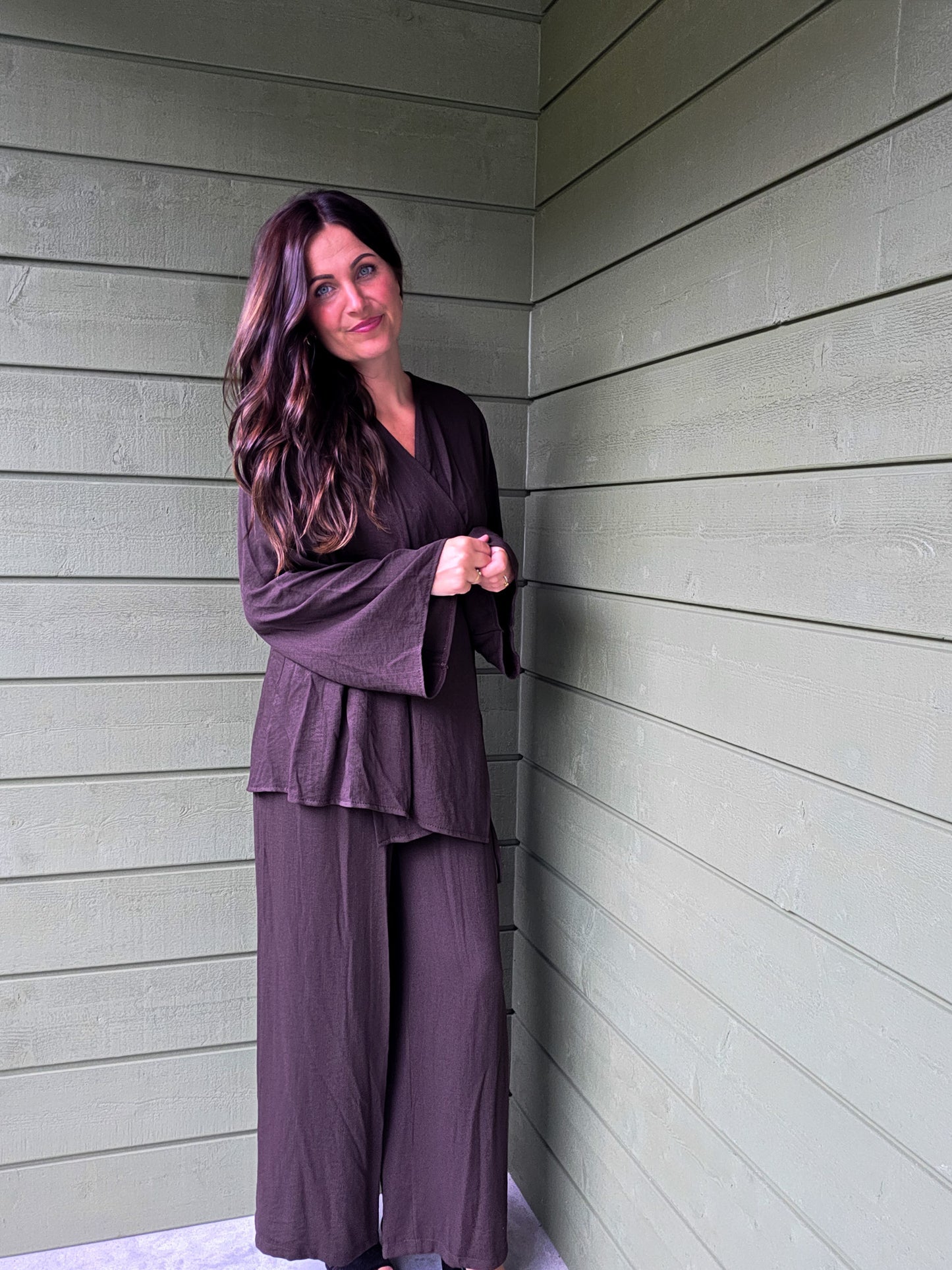Co-ord Set Chocolat Brown