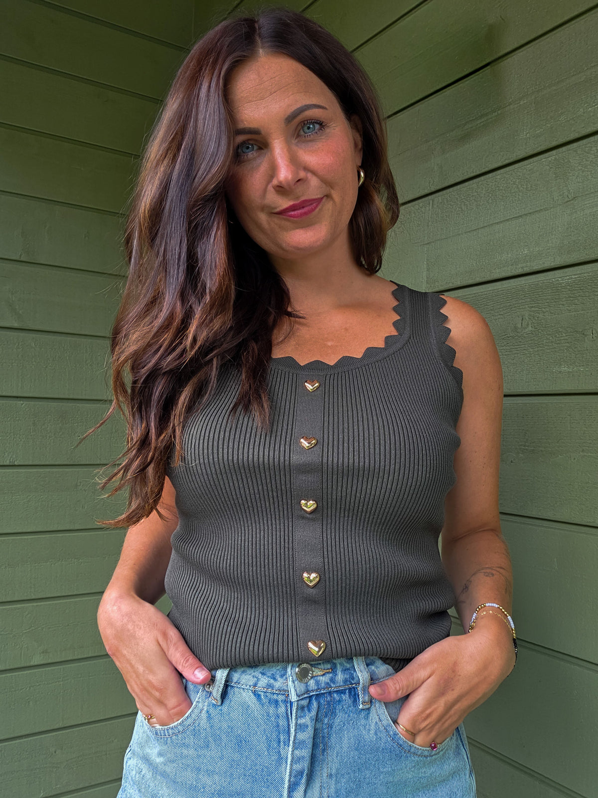 Top Met Gouden Hartjes, Green