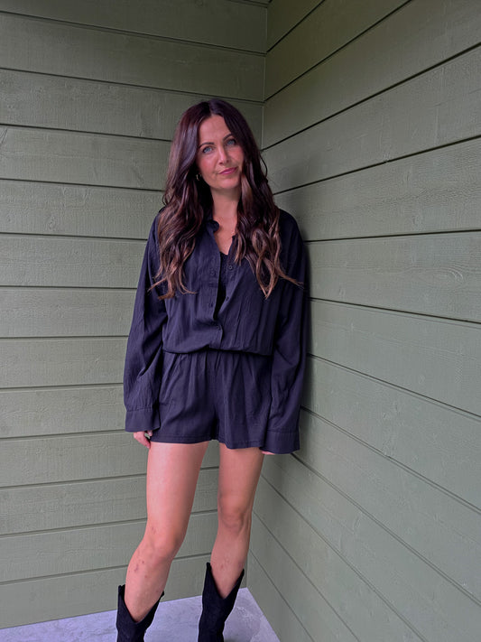 Playsuit - Black
