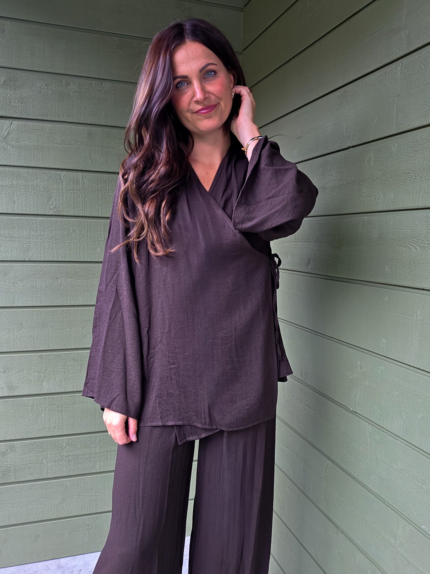 Co-ord Set Chocolat Brown