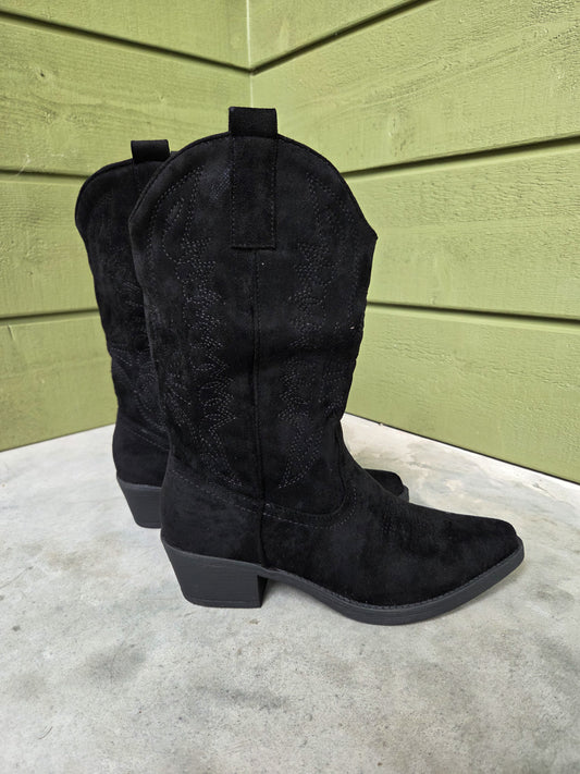 Cowboy Laarsjes - Black
