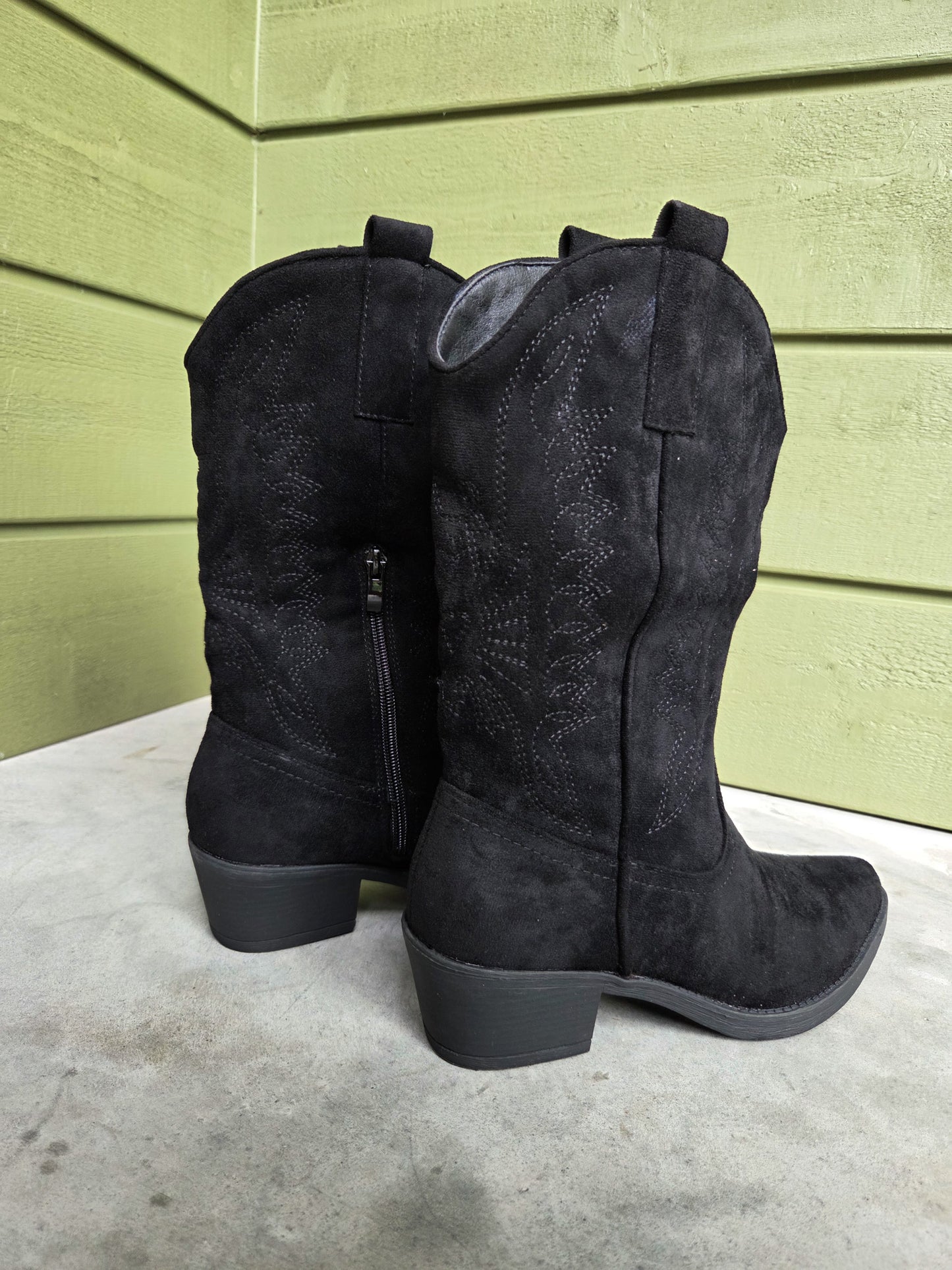 Cowboy Laarsjes - Black