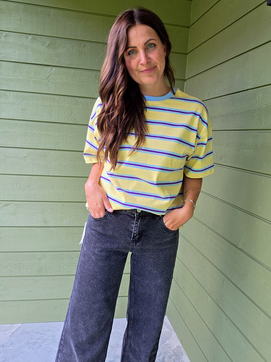 T-Shirt Yellow Stripe
