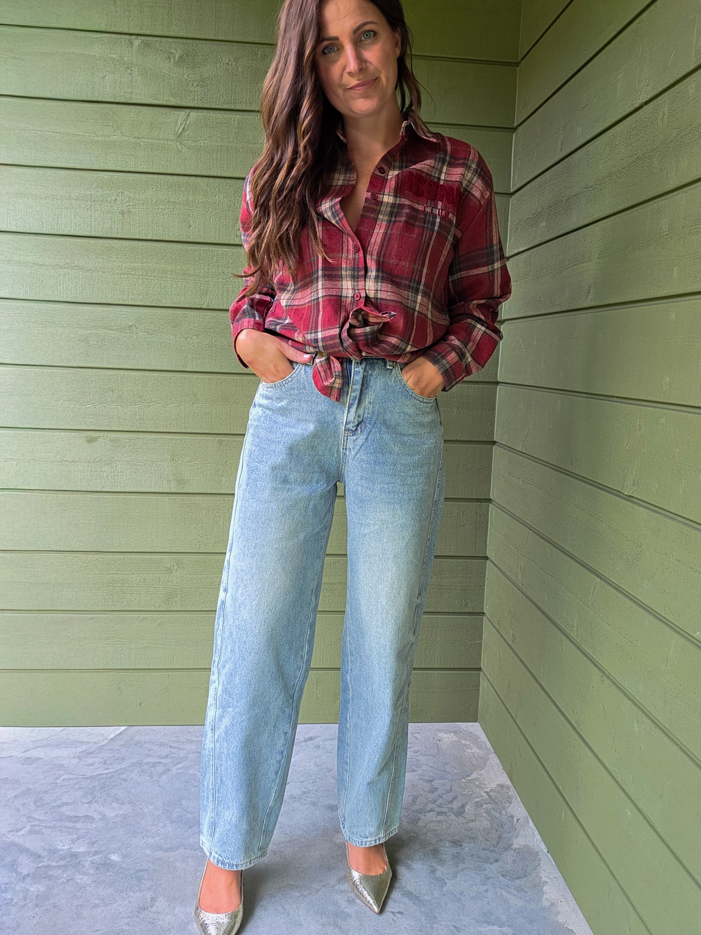 Straight Denim jeans