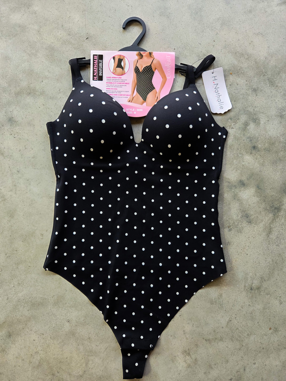 Polka Dot Body - Black
