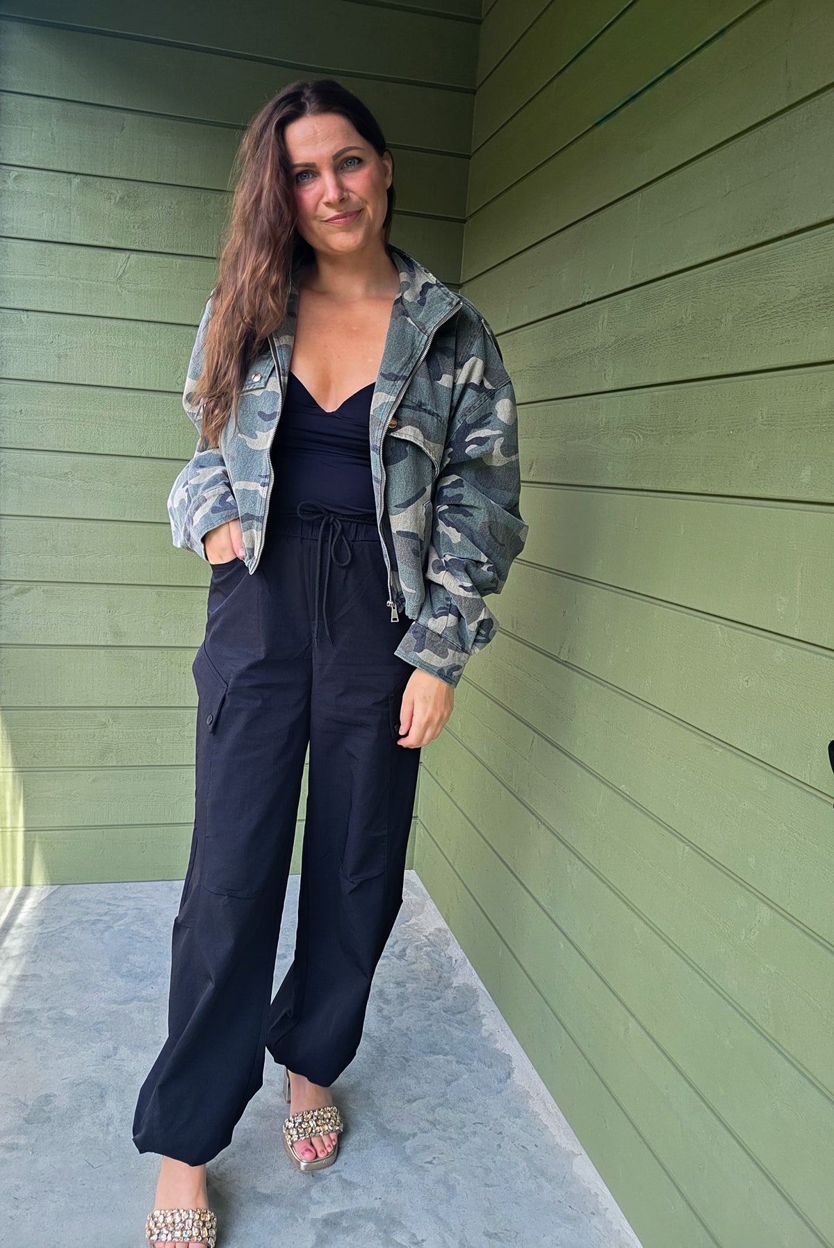 Black Cargo Pants
