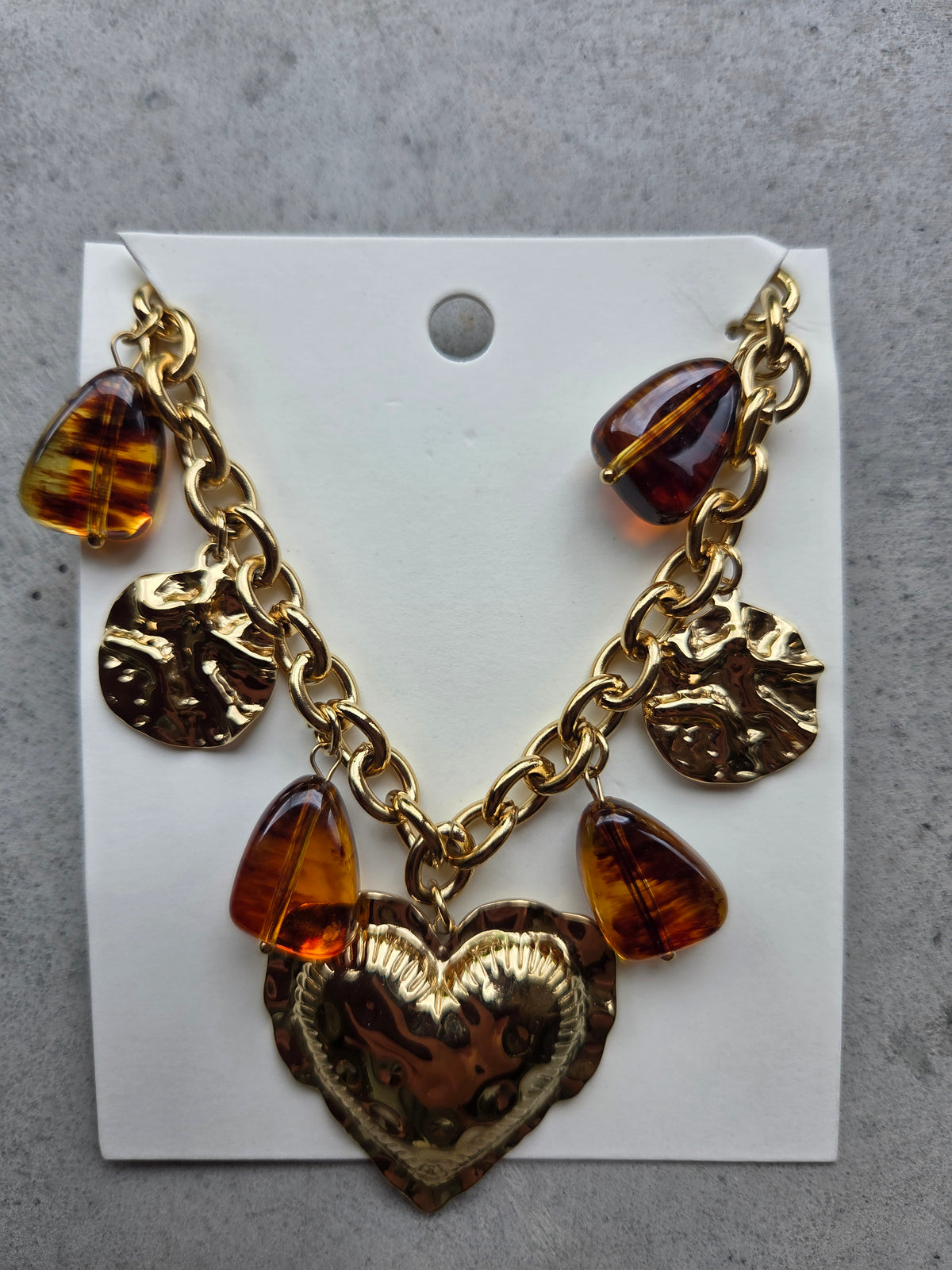 Golden Heart Necklace